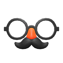 Load image into Gallery viewer, Stache & Glasses