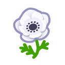 Load image into Gallery viewer, White Windflower