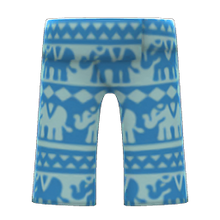 Load image into Gallery viewer, Elephant-Print Pants