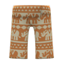 Load image into Gallery viewer, Elephant-Print Pants