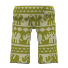 Load image into Gallery viewer, Elephant-Print Pants