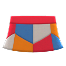 Load image into Gallery viewer, Pleather Patch Skirt