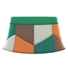 Load image into Gallery viewer, Pleather Patch Skirt