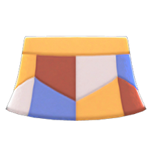 Load image into Gallery viewer, Pleather Patch Skirt