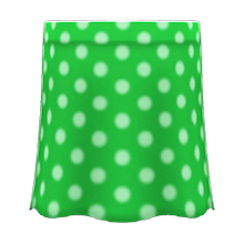 Load image into Gallery viewer, Long Polka Skirt