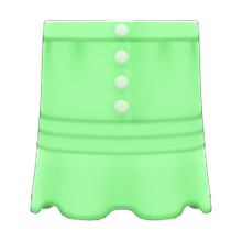 Load image into Gallery viewer, Buttoned Lace Skirt