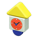 Load image into Gallery viewer, Wooden-Block Wall Clock