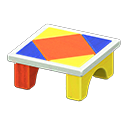 Load image into Gallery viewer, Wooden-Block Table