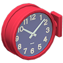 Load image into Gallery viewer, Double-Sided Wall Clock