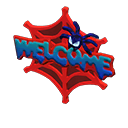 Load image into Gallery viewer, Spider Doorplate