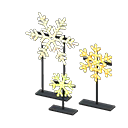 Load image into Gallery viewer, Illuminated Snowflakes
