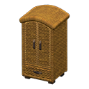 Load image into Gallery viewer, Rattan Wardrobe