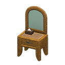 Load image into Gallery viewer, Rattan Vanity