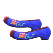 Load image into Gallery viewer, Traditional Flower Shoes