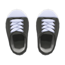 Load image into Gallery viewer, Rubber-Toe Sneakers