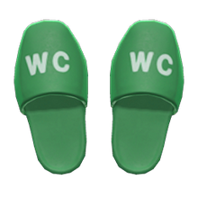 Load image into Gallery viewer, Restroom Slippers