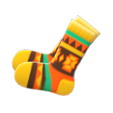 Load image into Gallery viewer, Geometric-Print Socks