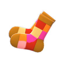 Load image into Gallery viewer, Color-Blocked Socks