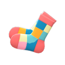 Load image into Gallery viewer, Color-Blocked Socks