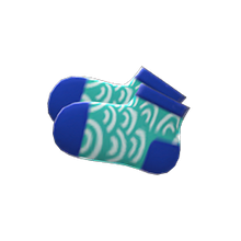 Load image into Gallery viewer, Wave-Print Socks