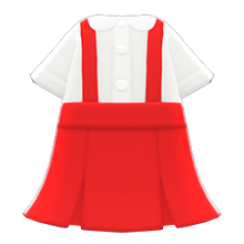 Load image into Gallery viewer, Skirt With Suspenders