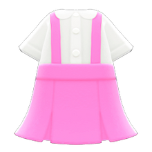 Load image into Gallery viewer, Skirt With Suspenders