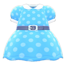 Load image into Gallery viewer, Belted Dotted Dress