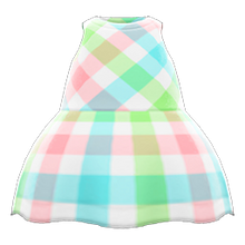 Load image into Gallery viewer, Plaid-Print Dress