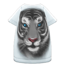 Load image into Gallery viewer, Tiger-Face Tee Dress