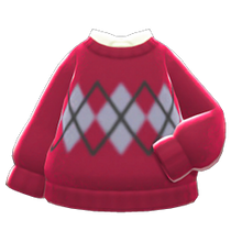 Load image into Gallery viewer, Argyle Sweater