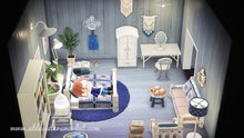 Load image into Gallery viewer, Maria's Serenity Blue Bedroom