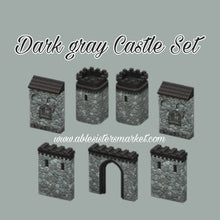 Load image into Gallery viewer, Dark Gray Castle Set