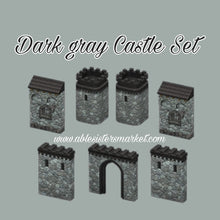 Load image into Gallery viewer, Dark Gray Castle Set
