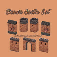 Load image into Gallery viewer, Brown Castle Set