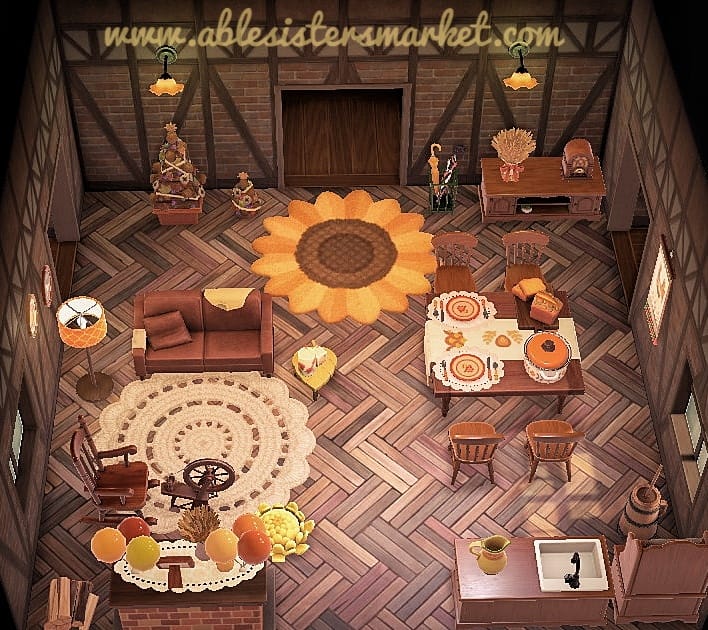 Grandma's Autumn Living Room