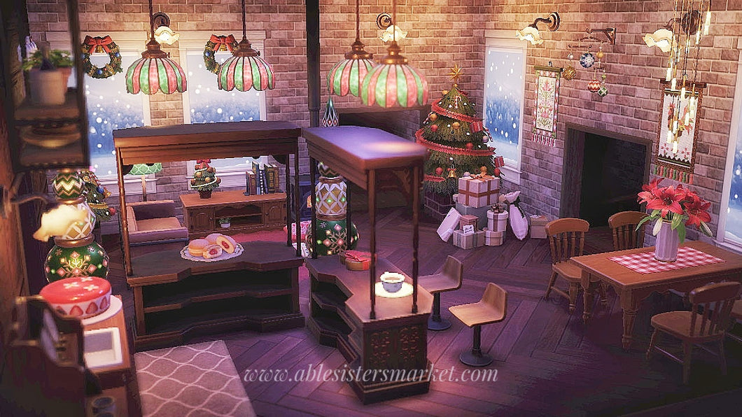 Cozy Christmas Living Room
