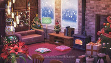 Load image into Gallery viewer, Cozy Christmas Living Room
