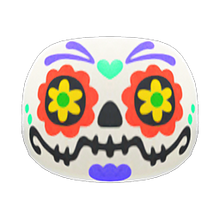 Load image into Gallery viewer, Candy-Skull Mask
