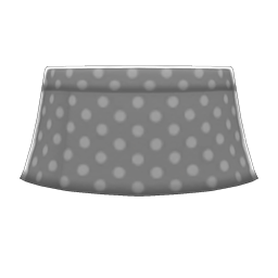 Polka-Dot Miniskirt
