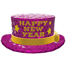 Load image into Gallery viewer, New Year&#39;s Silk Hat

