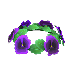 DIY - Purple Pansy Crown