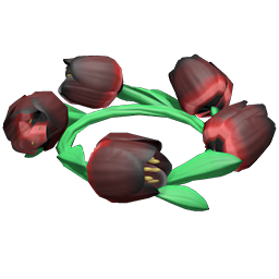 DIY - Dark Tulip Crown