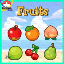 Load image into Gallery viewer, Animal Crossing: New Horizons 🏝️: Materials - Fruits 🍎🥥🍑
