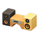 Load image into Gallery viewer, Wooden-Block Stereo
