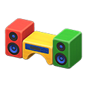 Load image into Gallery viewer, Wooden-Block Stereo
