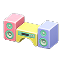 Load image into Gallery viewer, Wooden-Block Stereo
