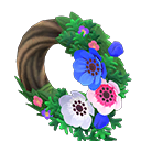 Cool Windflower Wreath