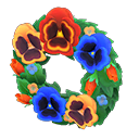 DIY - Snazzy Pansy Wreath