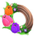 DIY - Pretty Tulip Wreath