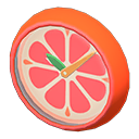 Load image into Gallery viewer, Orange Wall-Mounted Clock
